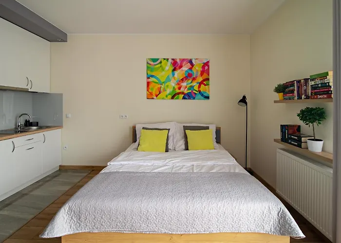 Wieckowski - Apartamentylove, Prywatny Garaz Podziemny, Centrum, Self Chech - In, F-vat وودج